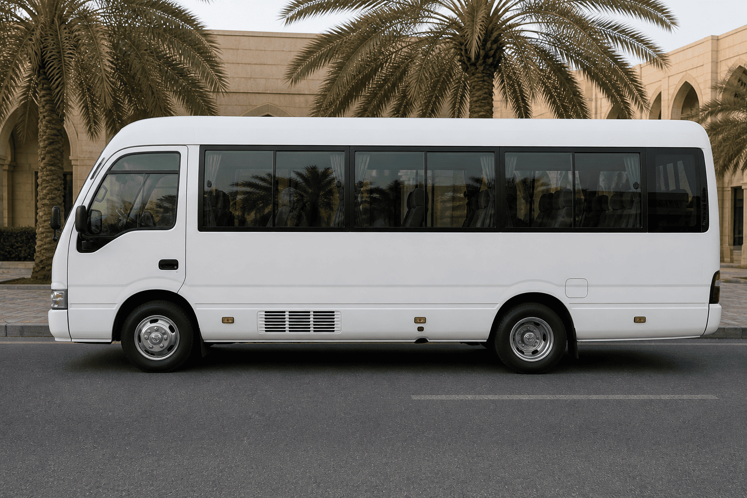 Toyota Coaster Side